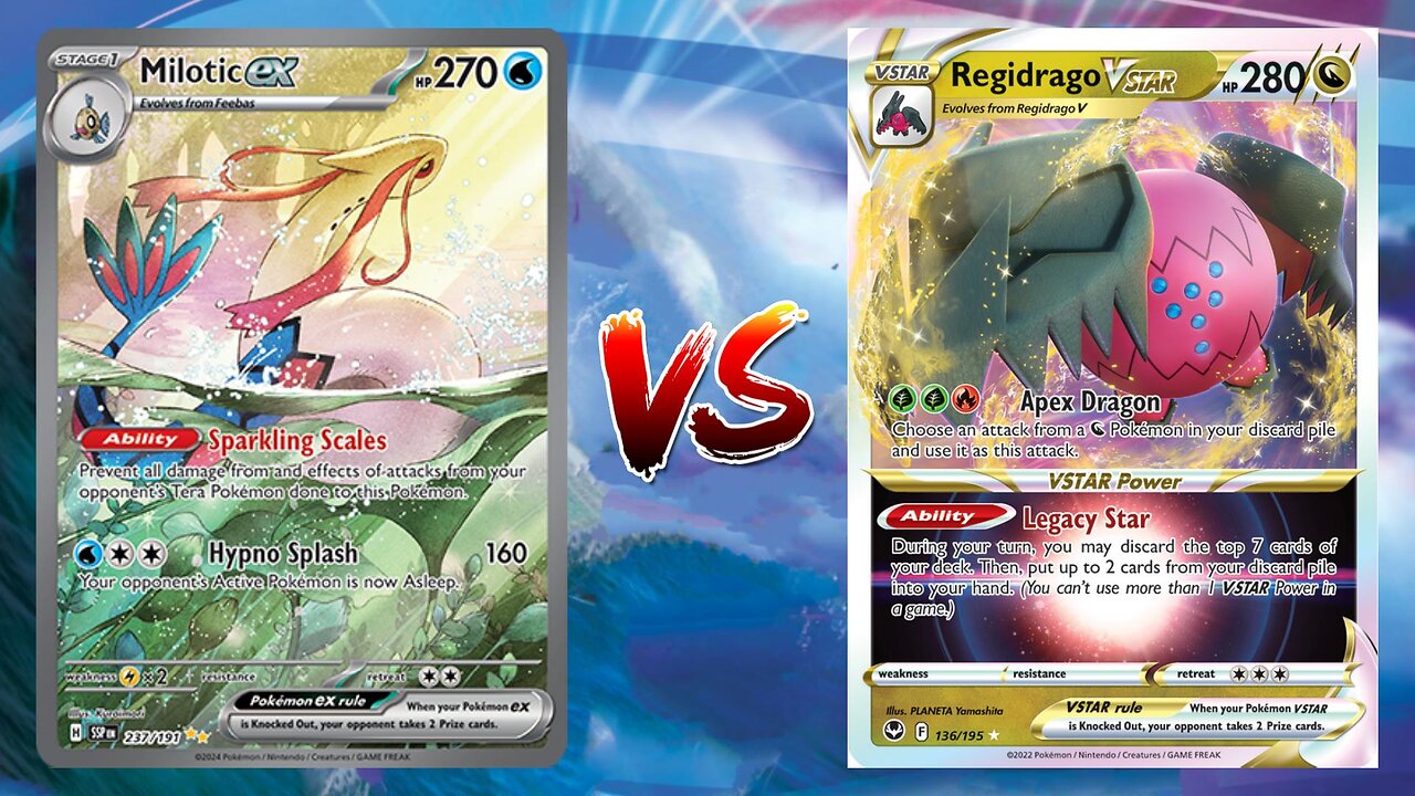 Pokemon TCG Live Milotic EX Palkia VSTAR VS Regidrago VSTAR Ogerpon EX!!