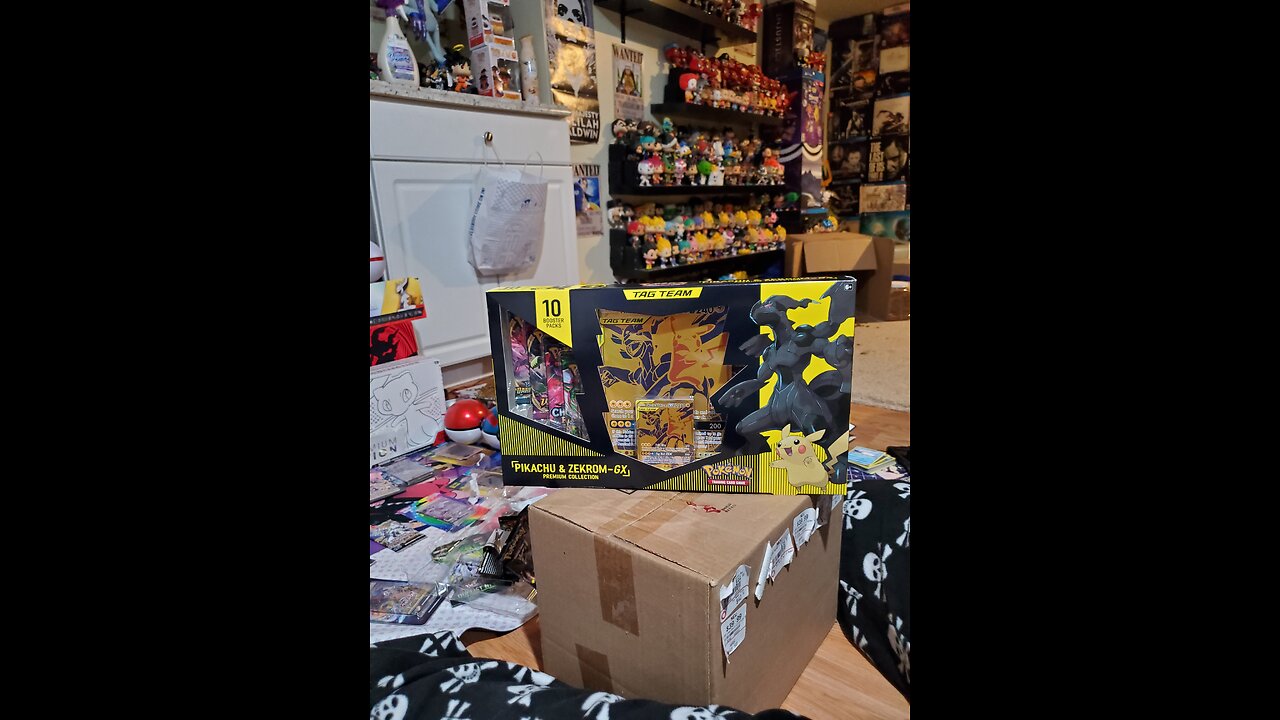 pokemon Pikachu and zekrom premium pack opening