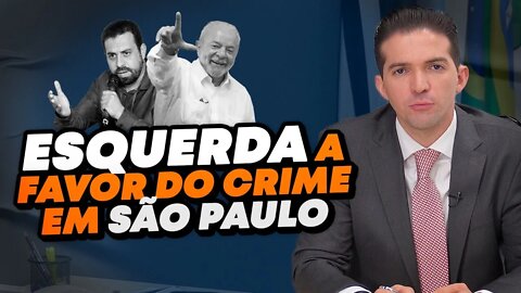 Barrei projeto que o PSOL e PT tentaram para favorecer o crime em São Paulo