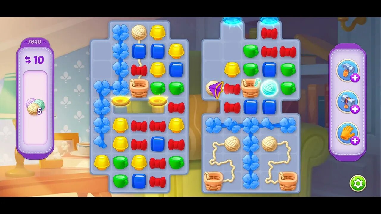 Playrix Homescapes Gameplay Walkthrough Level 7640