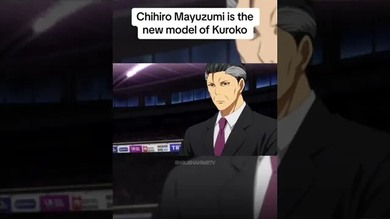 Chihiro Mayuzumi is the new model of Kuroko 😧 #anime #kurokonobasket #fyp