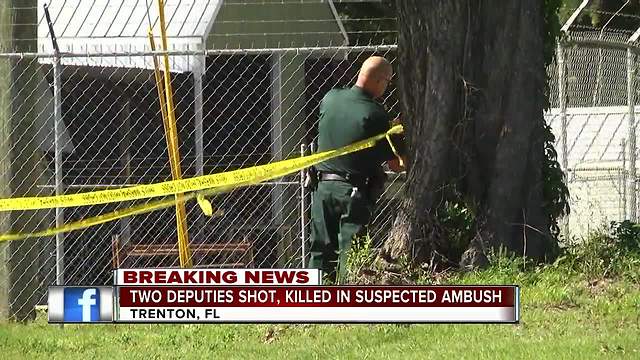 2 deputies shot, killed in suspected ambush in Florida