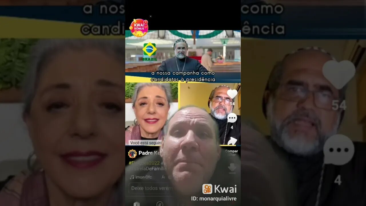 Eleições: Padre Kelmon na Leda Nagle em uma entrevista imperdível