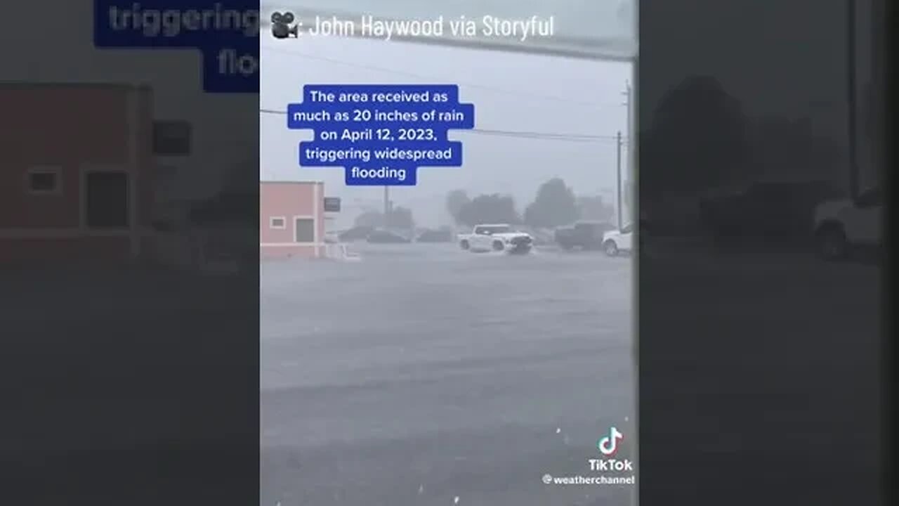 look at the road 🛣️ under water flooded stay safe.