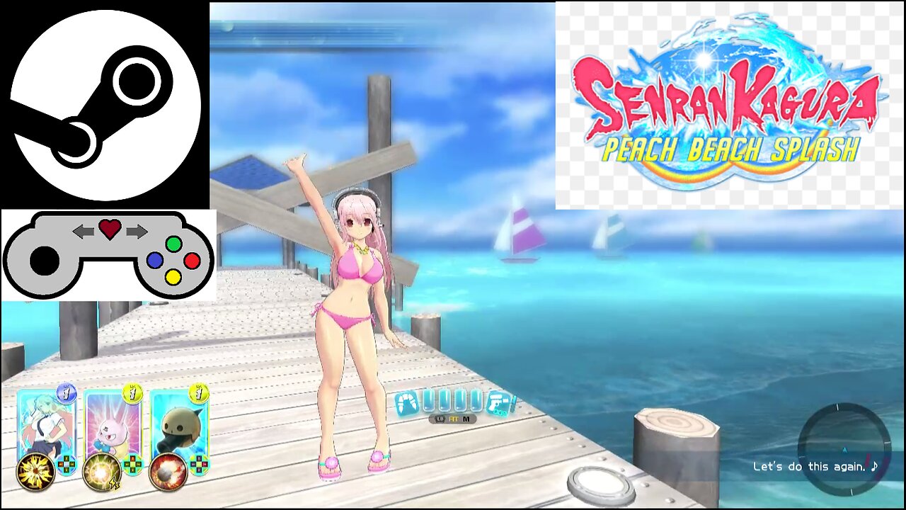 Senran Kagura Peach Beach Splash - Super Sonico’s Bizarre Adventure: Mysterious Paradise