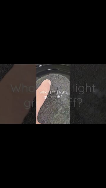 What's this other mineral in here? #goldmining #goldpanning #goldprospecting