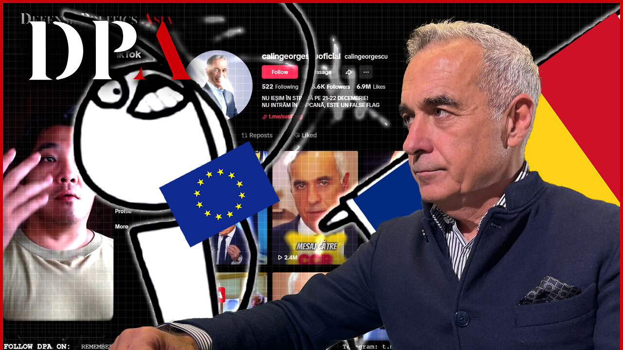 TikTok broke Romania's Presidential Election... Who needs democracy when you have EU?