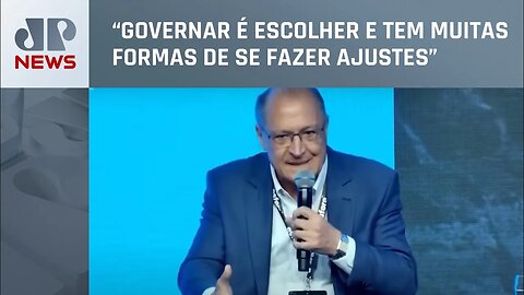 Alckmin reforça importância de cuidar do social sem descuidar das contas públicas