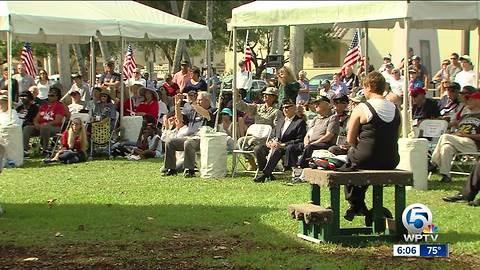 Veterans Day ceremony held in Delray Beach