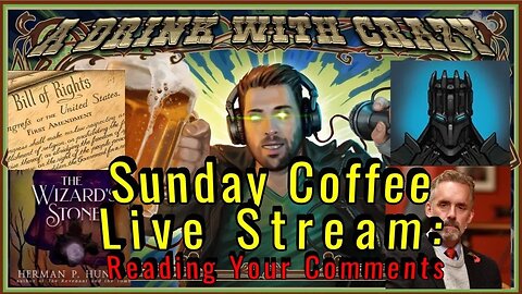 Sunday Coffee: Free Speech, Jordan Peterson, Herman P. Hunter, Starshatter by Black Knight