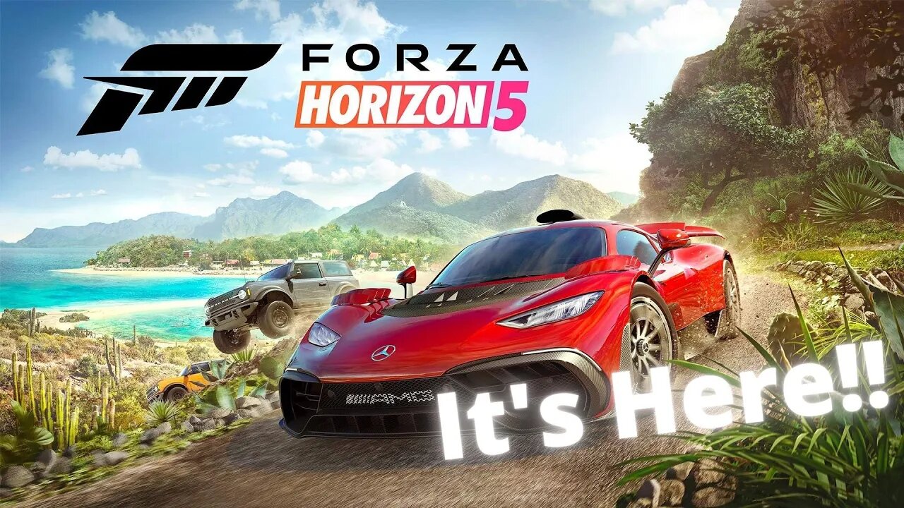 FORZA FIVE IS HERE AND IT'S AWESOME!!