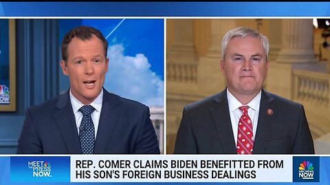 NBC Host Defends Joe Biden Over Loan, Rep James Comer Takes Him To Task