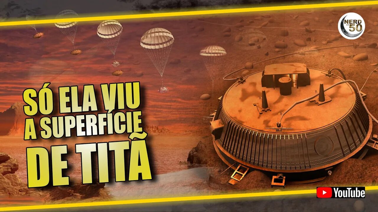 AS PRIMEIRAS e únicas FOTOS DE TITÃ, maior Lua de SATURNO, o que VIMOS lá? #titan #Titã #huygens