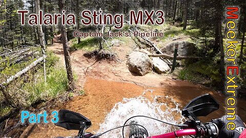 Talaria Sting MX3 - First Real Outing with it - Heading up Pipeline at Captain Jack's - Part 3