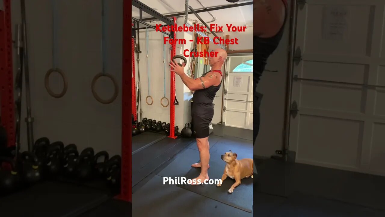 Kettlebells: Fix Your Form- Chest Crushers #masterphil #kettlebell #philross #bodybellmethod