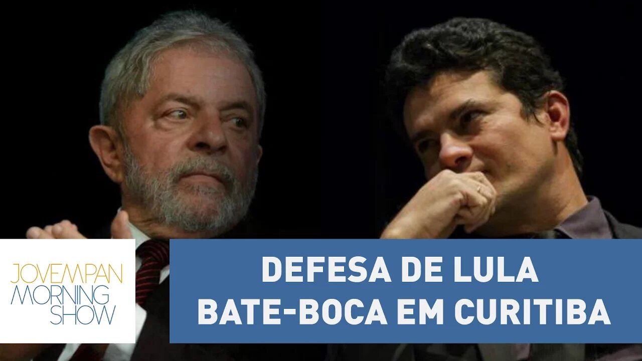 Defesa de Lula bate-boca durante audiência em Curitiba