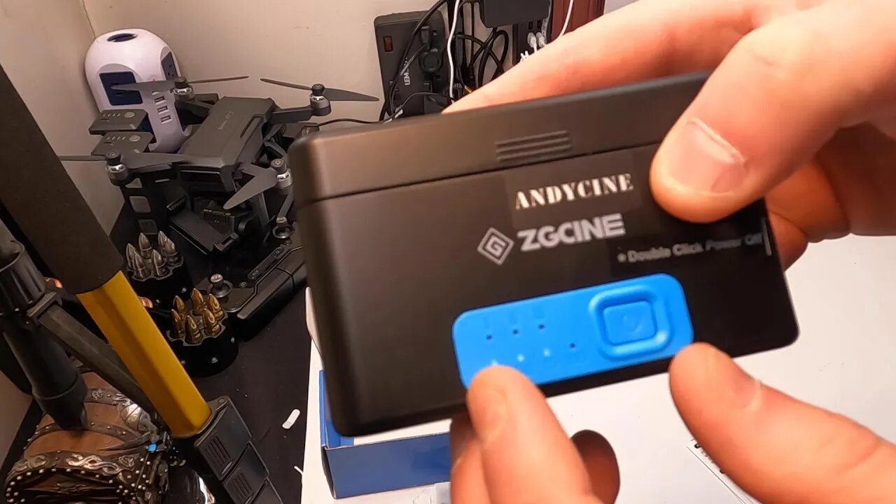 Unboxing: ANDYCINE 10400mAh Power Bank Charging Dock Wireless Portable Charger for GoPro Hero