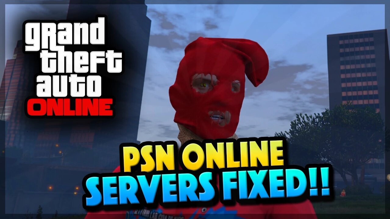 PSN BACK ONLINE! GTA 5 Online PSN Down Update! (GTA 5 Gameplay)
