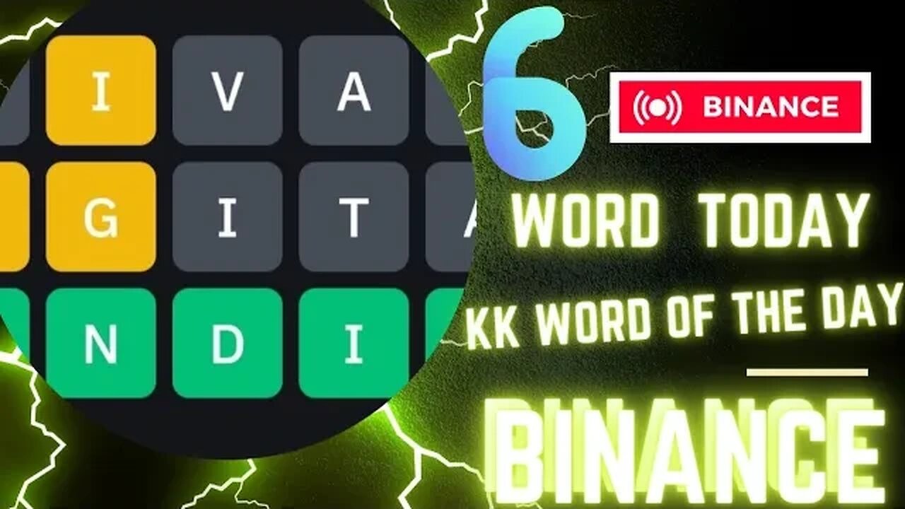 WODL 28 August | Binance Word of The Day Answers Today | Crypto Wallets Theme WOTD | Day- 6