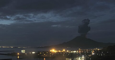 Sakurajima Volcano Explosive Eruption - Godzilla