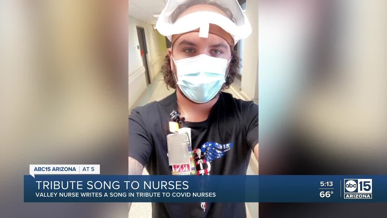 Arizona nurse writes tribute to COVID-19 nurses