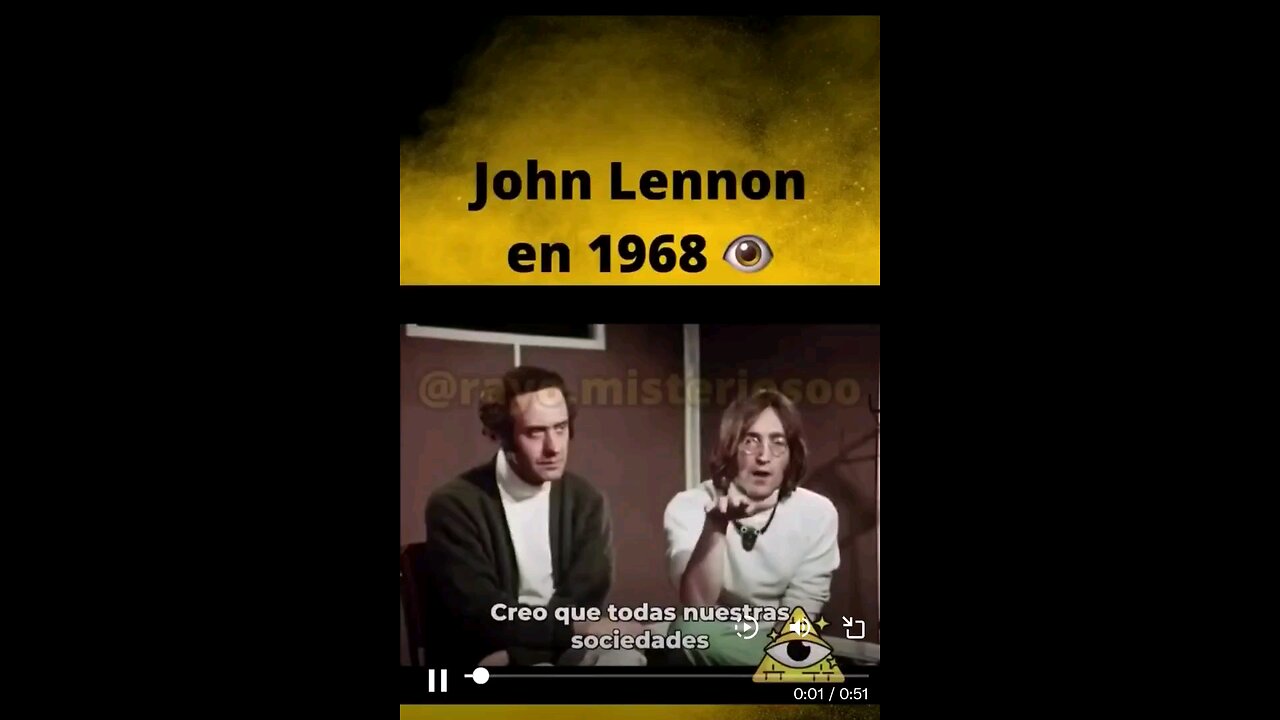 John Lennon no estaba loco 😱👀