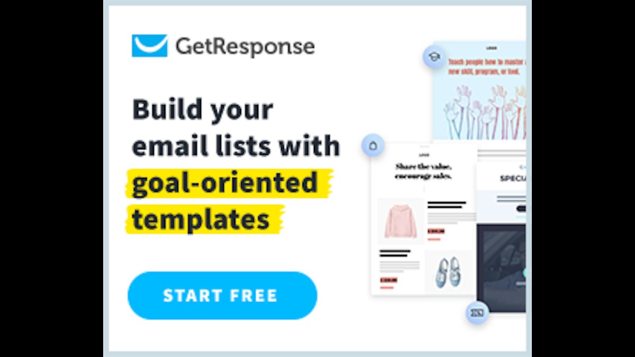 Build your Email list with Goal oriented Templates