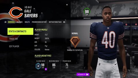 Madden 23 Gale Sayers How To Create