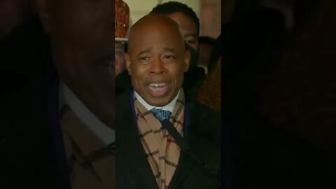 Mayor Eric Adams Speaks On Bronx Blaze