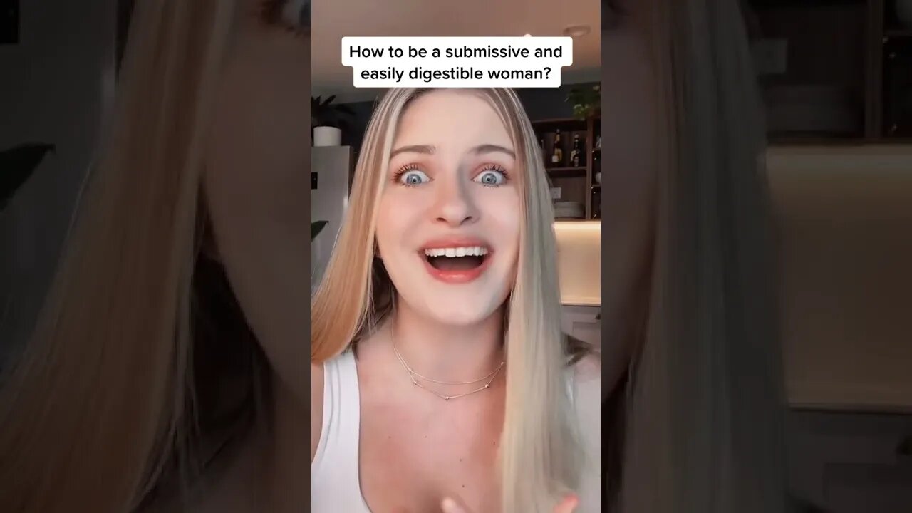 Woman is weird about submission lol