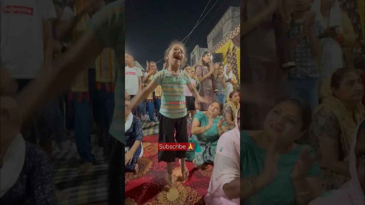 Kirtan me Child Dance 💃👌 #dance #shorts #youtube