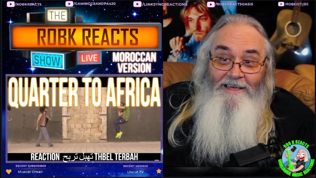 Quarter to Africa Reaction تهبل تربح Thbel terbah First Time Hearing - Moroccan version - Requested