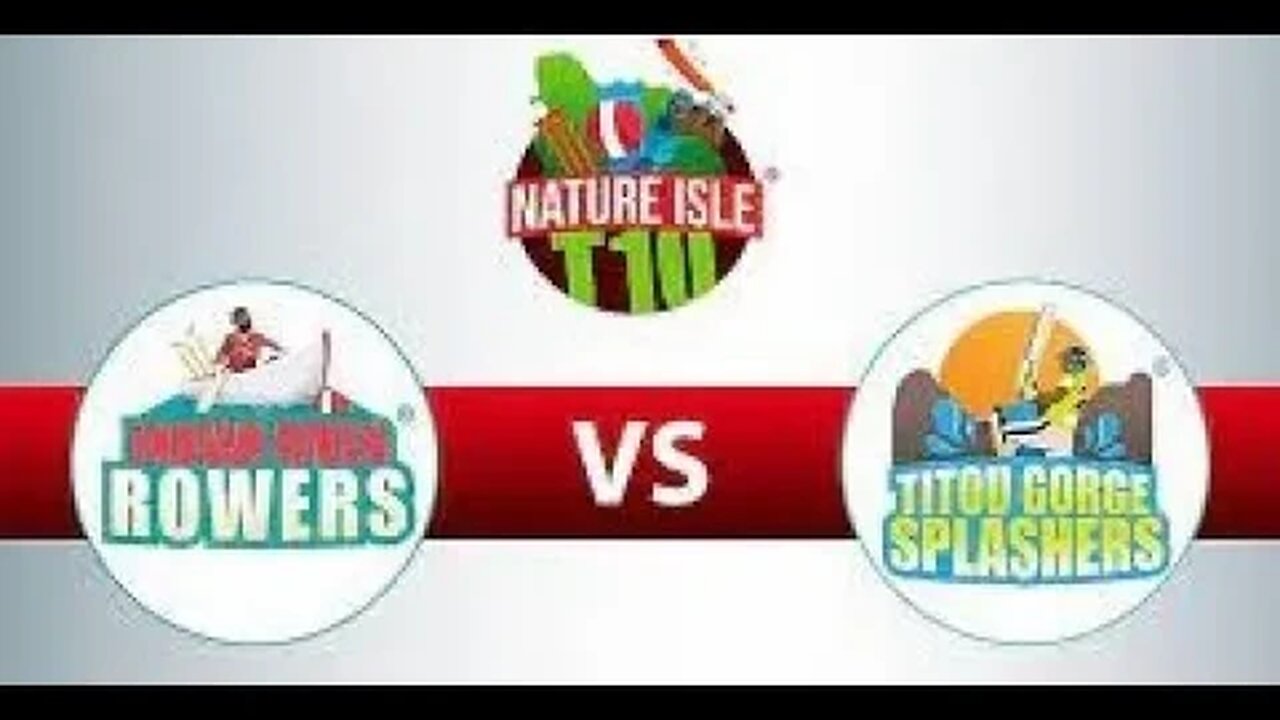 Indian River Rowers vs Titou Gorge Splashers Live | IRR vs TGS | Dream11 Nature Isle T10