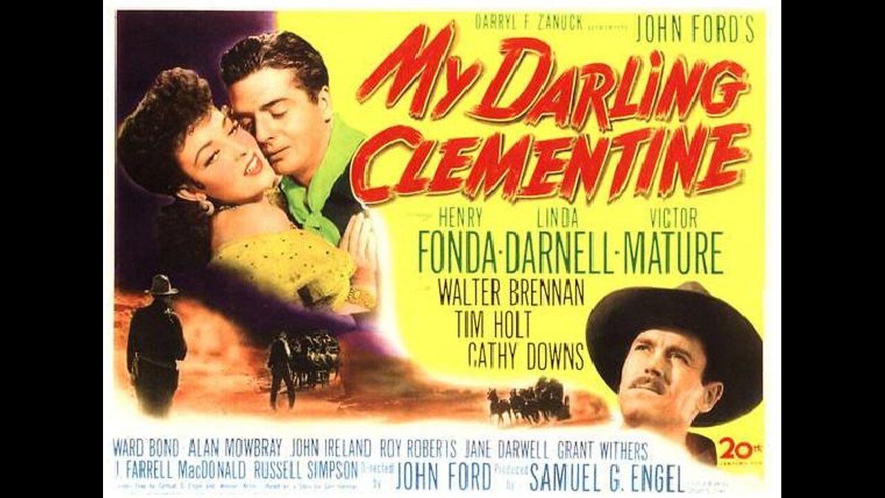 MY DARLING CLEMENTINE 1946 Henry Fonda is Marshal Wyatt Earp of Tombstone FULL MOVIE in HD