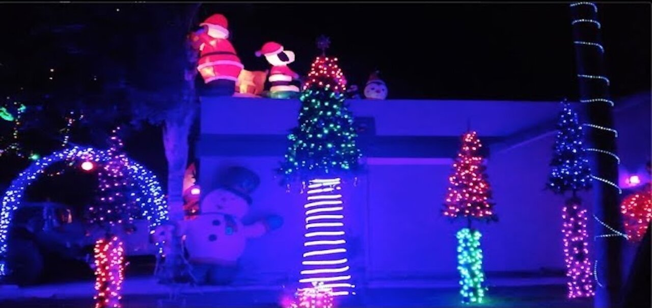 Christmas Light Display 2018