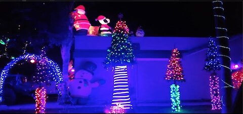 Christmas Light Display 2018