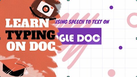 How to Use Speech to Text on Google Doc