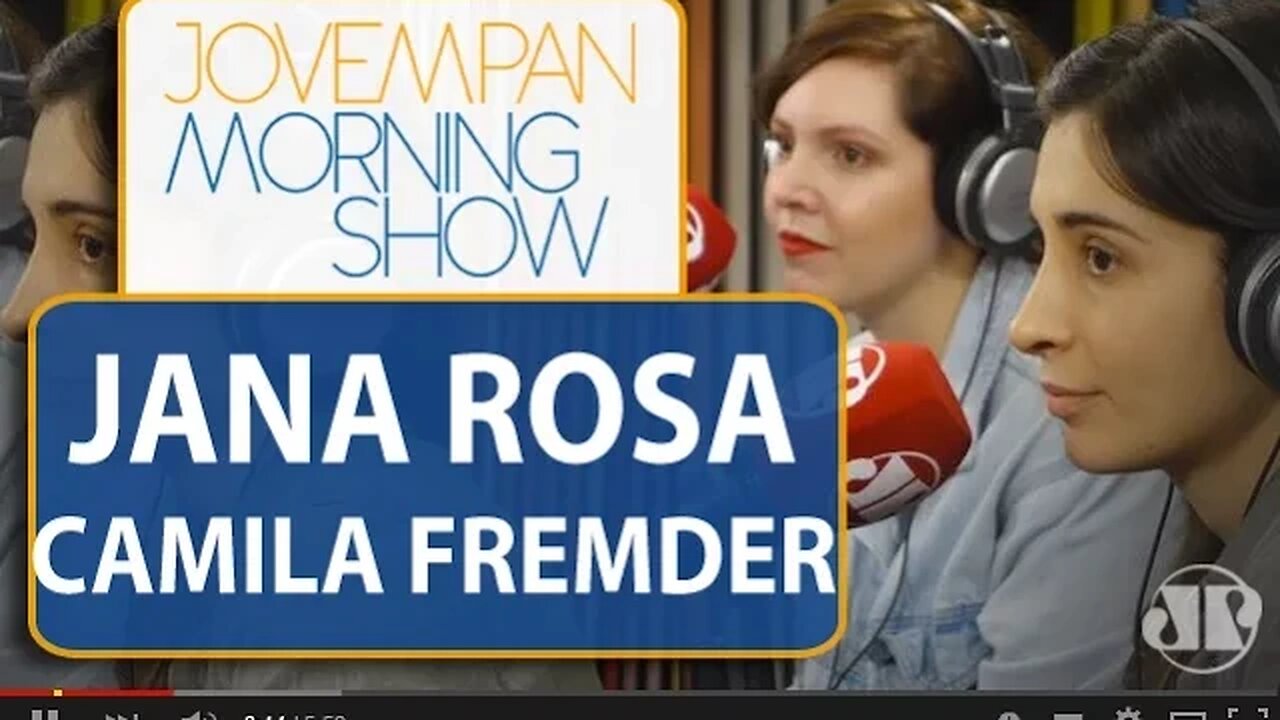 Jana Rosa / Camila Fremder - Morning Show - edição completa - 09/11/15