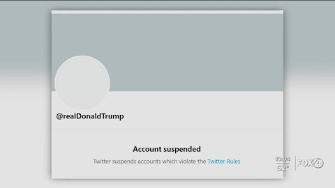 Twitter bans Trump