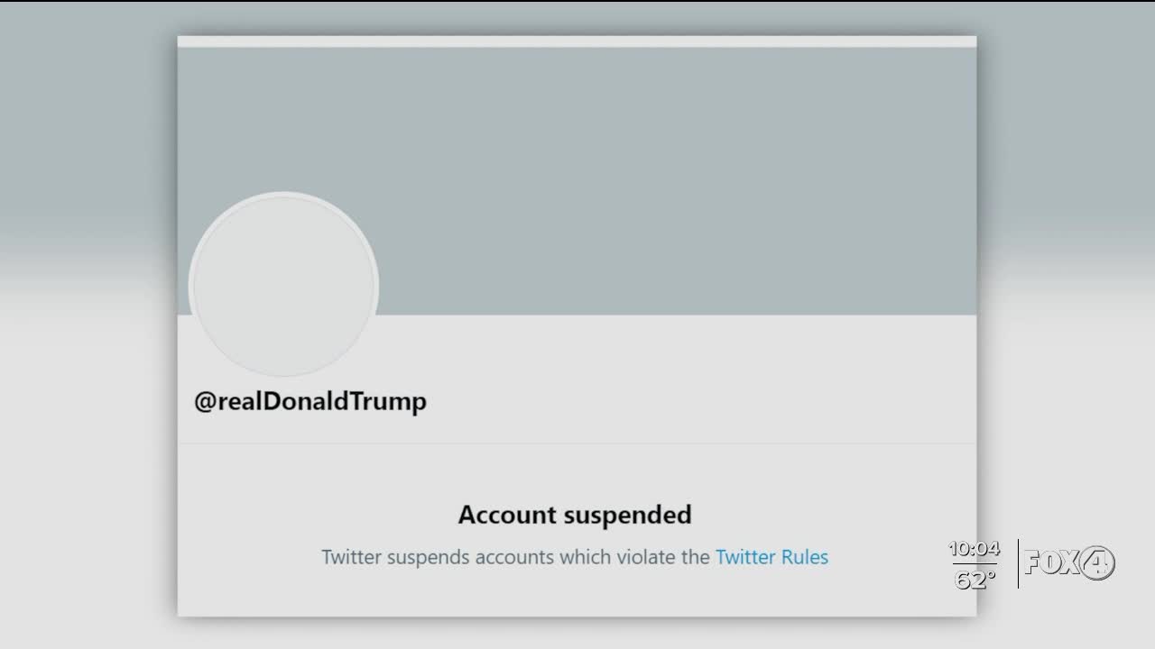 Twitter bans Trump