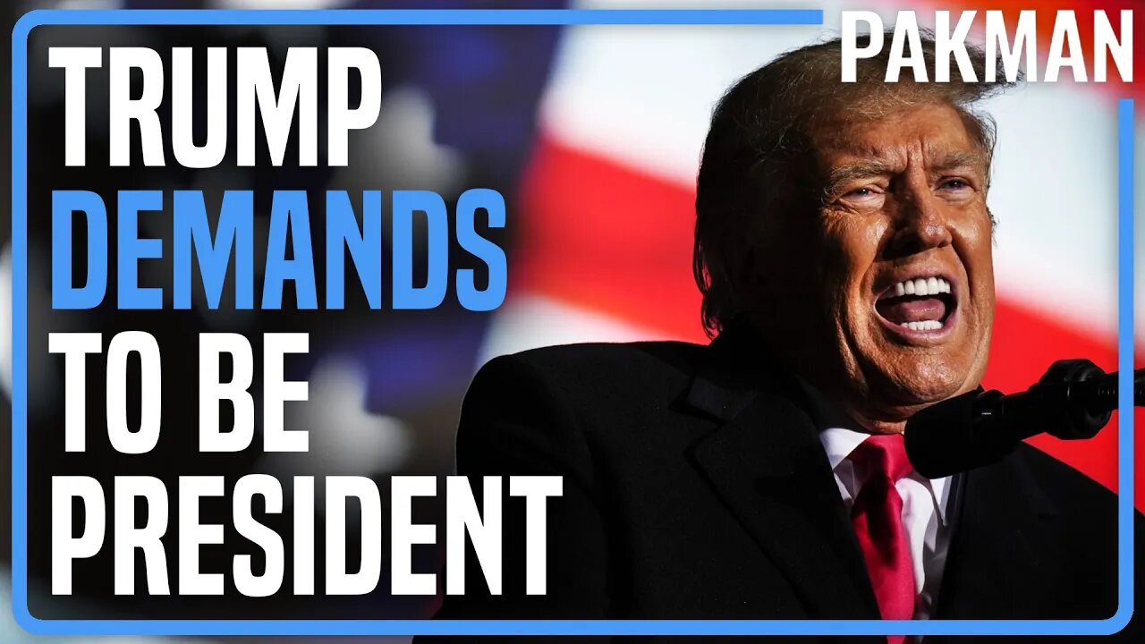 Trump Demands He Be Reinstated, Trashes Constitution