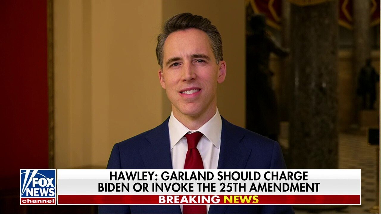 Sen. Josh Hawley: Garland Has Two Choices On Handling Biden
