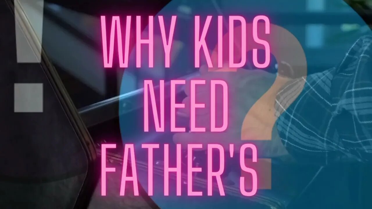 This is why kids need dads, lol