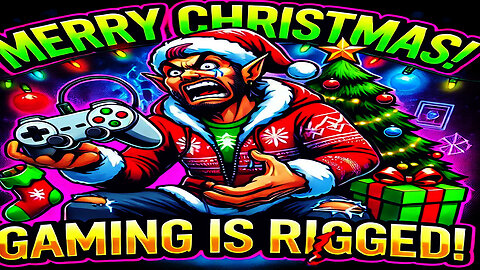 MERRY CHIRSTMAS- I PROVE GAMING IS RIGGED no click bait