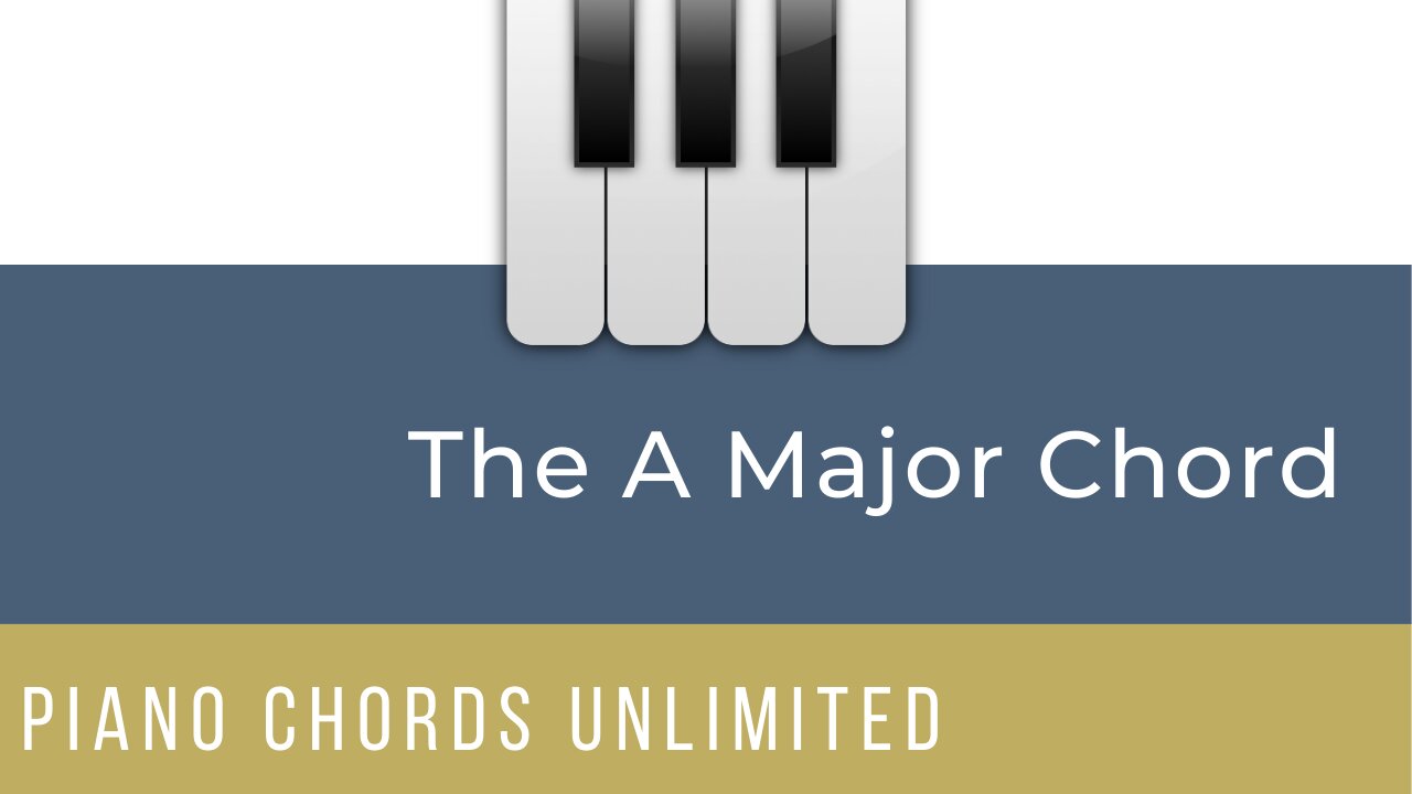 A Major 5-Finger Scale, Broken Chord & Blocked Chord.