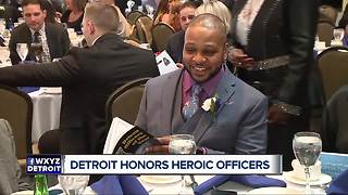 Detroit honors heroic officers