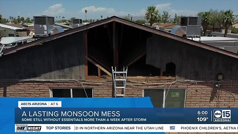 Mesa residents in for months of recovering following damaging storm