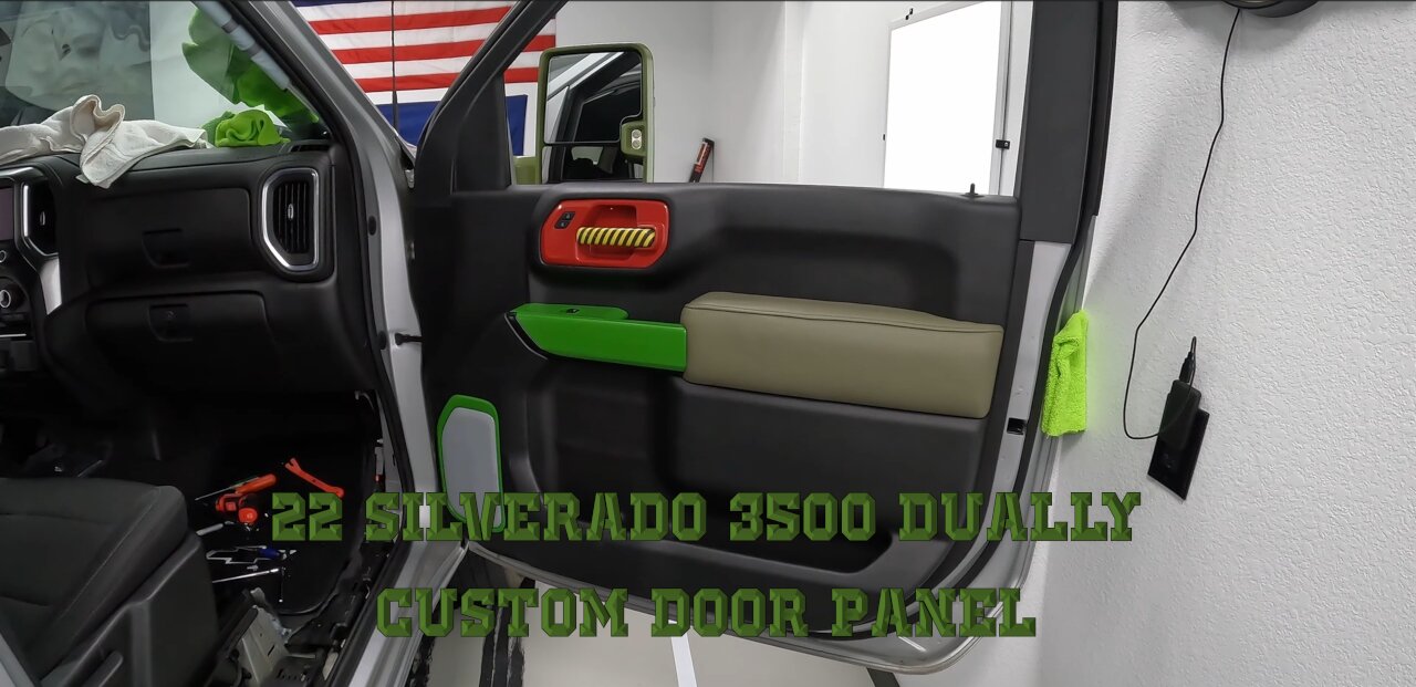 20-23 SILVERADO HD CUSTOM DOOR PANEL MODIFICATION - DENTON TEXAS