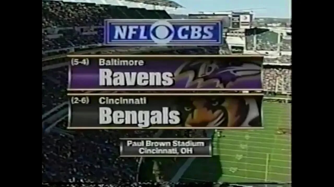 2000-11-05 Baltimore Ravens vs Cincinnati Bengals