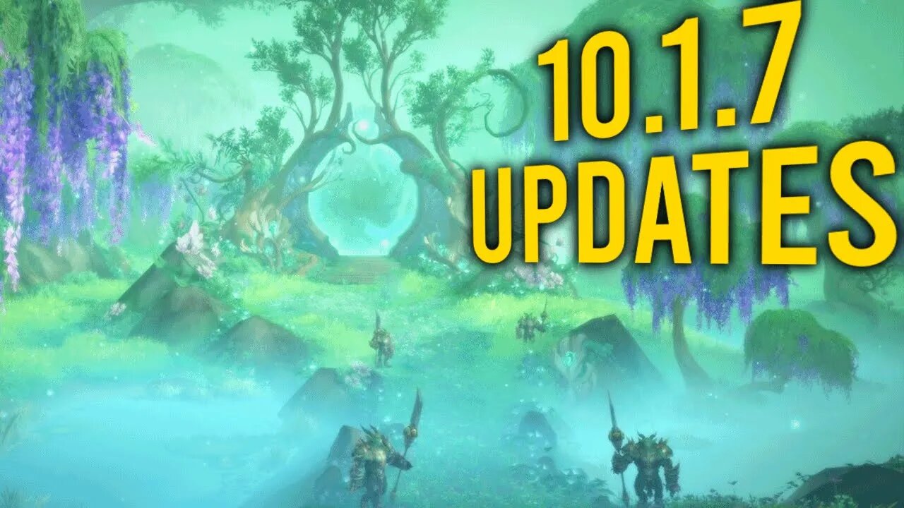 10.1.7 FIRST ANNOUNCEMENT - Heritage Armor Forsaken & Nightelf - CATCH UP GEAR - NEW EVENTS & more!